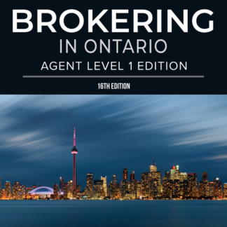 Printed Textbook - Mortgage Brokering in Ontario - Agent Edition (Agent Level 1)