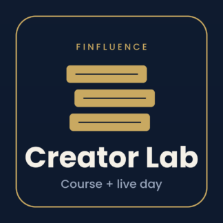 Finfluence Creator Lab